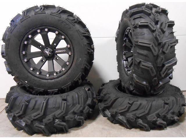 MSA Black Kore 14" UTV Wheels 27" Mud Lite XTR Tires Honda Pioneer - Newegg.com MSA Black Kore 14" UTV Wheels 27" Mud Lite XTR Tires Honda Pioneer - Newegg.com