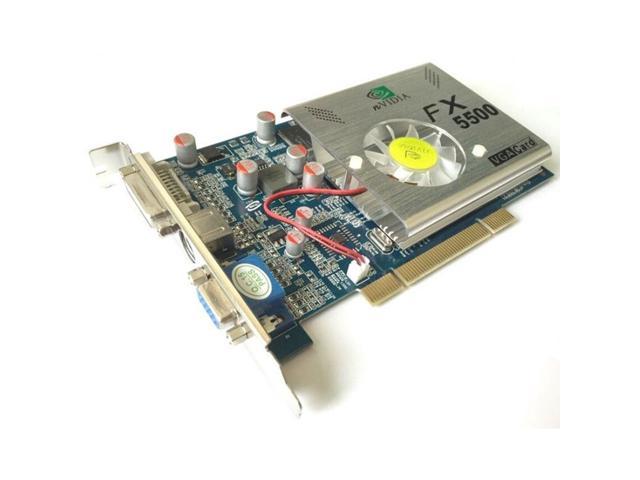 Geforce fx 5500 сколько памяти