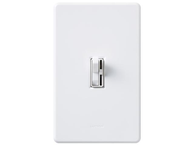 Lutron Tgcl Led Toggler Dimmer White