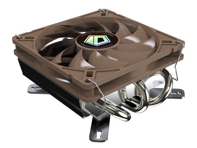 ID-COOLING IS-40 Low-Profile CPU Cooler for Mini-ITX/HTPC, 45mm High, 3 ...