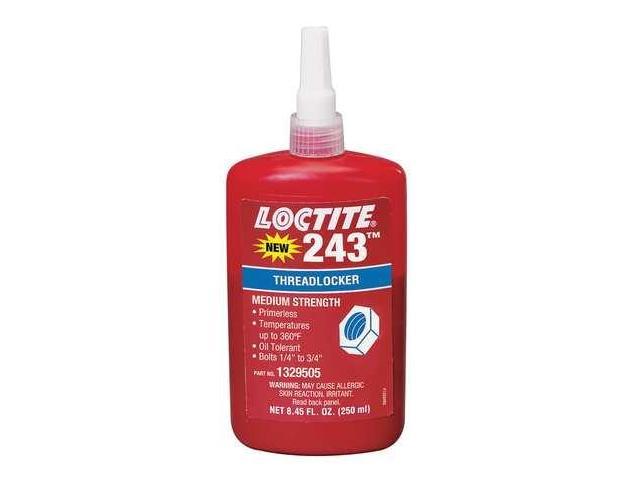 LOCTITE 1329505 Primerless Threadlocker 243, 250mL, Blue - Newegg.com