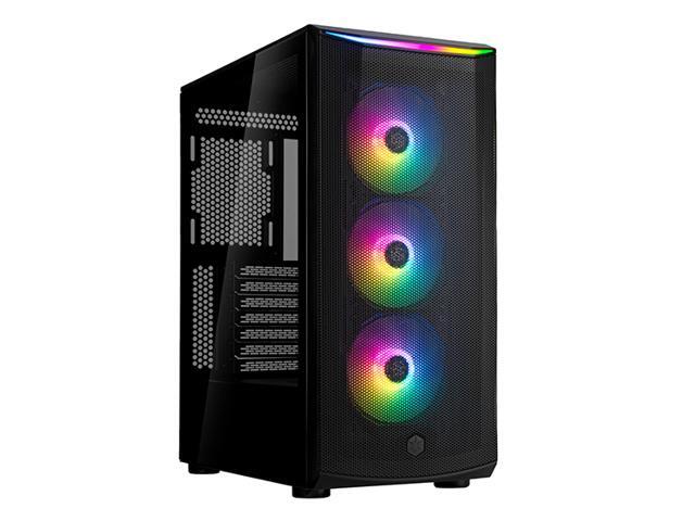 Silverstone FARA 512Z High airflow ATX mid-tower chassis with dual radiator supp