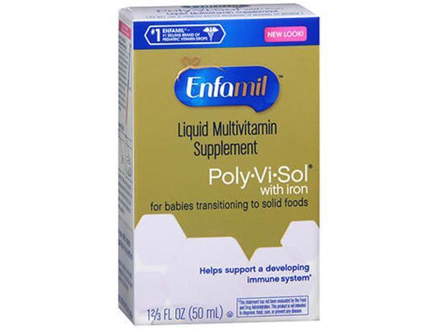 Enfamil Poly-Vi-Sol Drops with Iron - 1.66 oz - Newegg.com