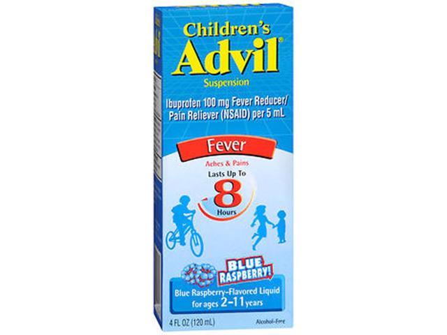 Advil Children's Suspension Blue Raspberry - 4 oz - Newegg.com