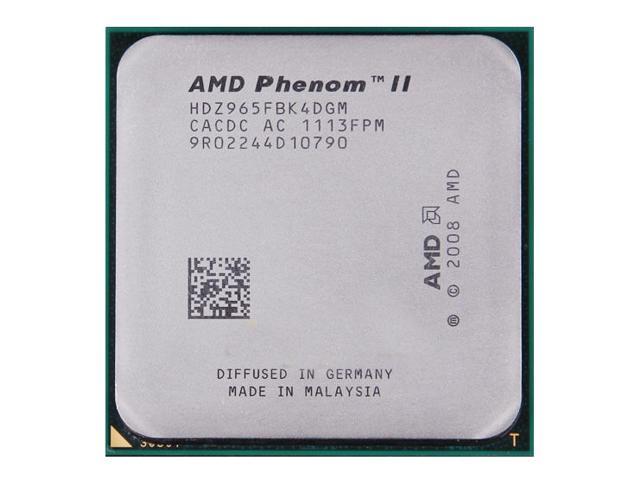 Сравнение phenom ii x4 965 и phenom ii x6