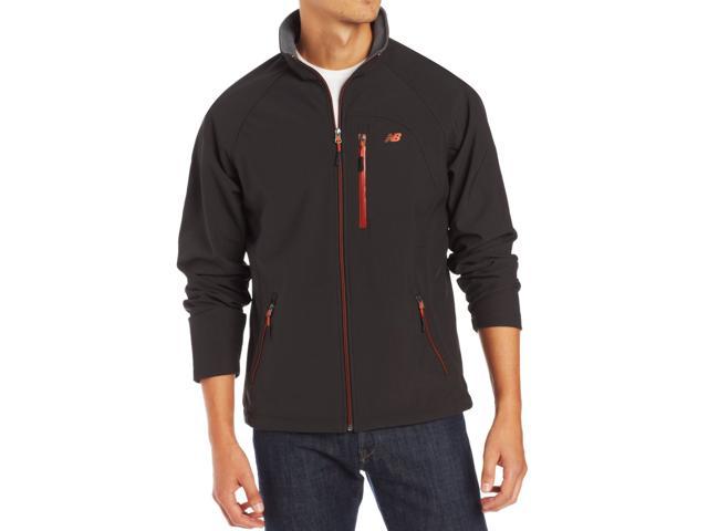 Men's New Balance Ripstop Softshell Fleece Jacket Charcoal Water and ...