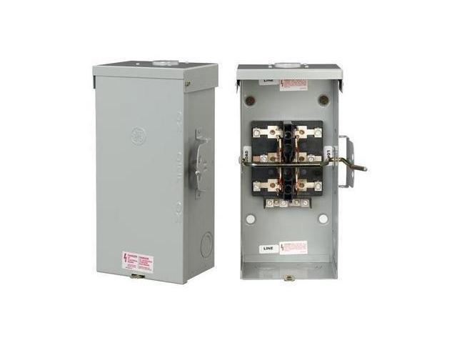 GE TC10323R Non-Fused Emergency Power Transfer Switch 100A, 120/240V