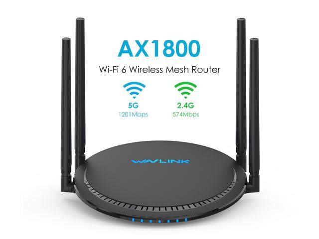 AX1800 Wi-Fi 6 Router Dual Band Gigabit Wireless Router, 802.11ax, Easy Mesh WiF