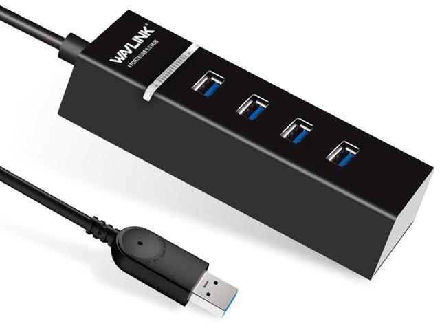 Wavlink USB 3.0 Hub with 4 Ports and LED Indicator Super Speed USB 3.0 4-Port HU