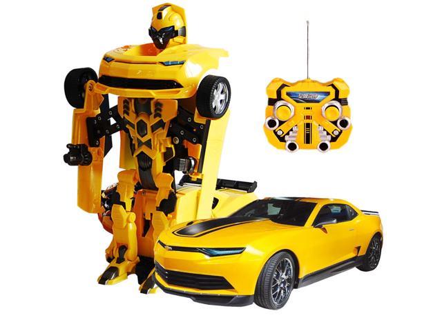 New Rechargable Transformers Bumblebee Robot Remote Control Car-Newegg.com