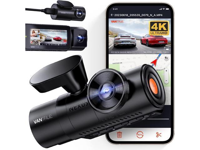 Vantrue N2 Pro Dual Dash Cam Dual 1920 x 1080P Front and Rear (2.5K Single  Front Recording) 1.5 310 Degree Dashboard Camera w/ Infrared Night Vision