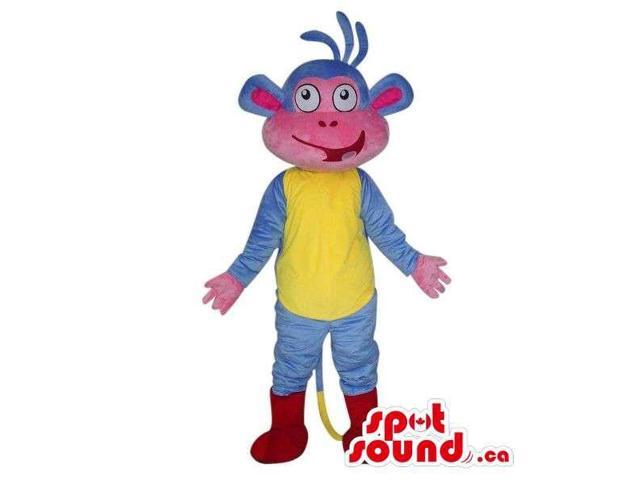 Dora The Explorer Blue Monkey Cartoon Character Canadian SpotSound ...
