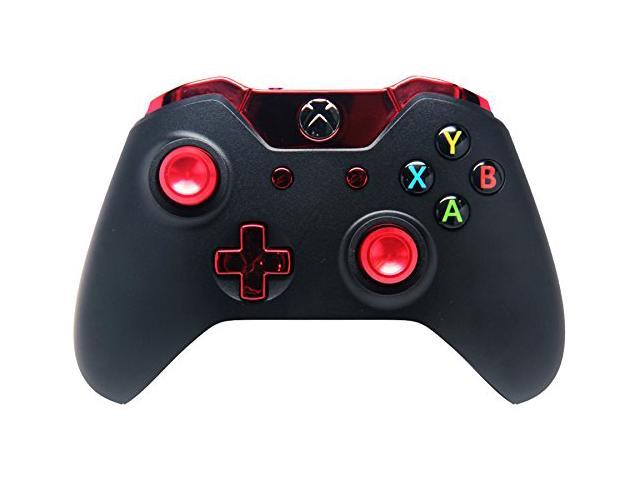 Black/Chrome Red Xbox One Rapid Fire Modded Controller - Newegg.com