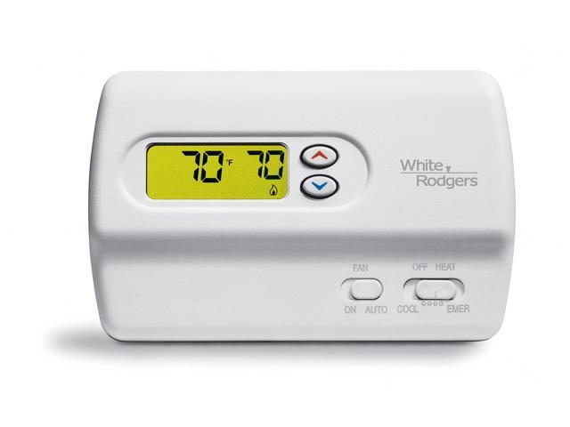 Emerson 80 Series Heat Pump Non-programmable Thermostat 1F89-211 ...