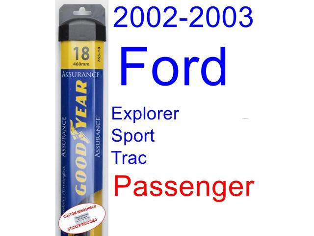 2003 Ford explorer windshield wiper size #10