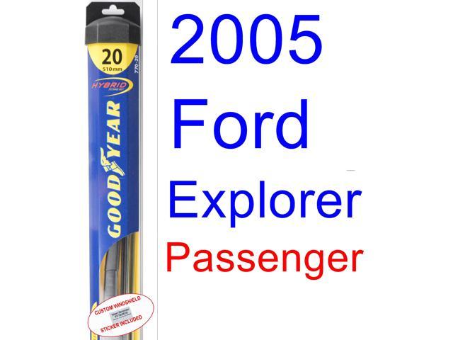 Ford explorer wiper blade replacement