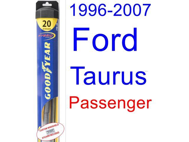 2007 Ford taurus wiper blade size #10