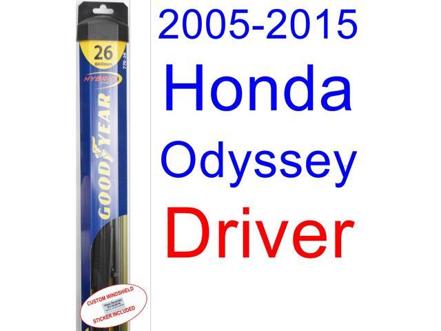 2005 2015 Honda Odyssey Wiper Blade Driver Goodyear