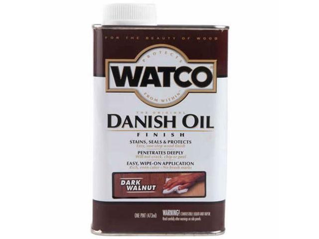 Watco Danish Oil, Dark Walnut, Pint-Newegg.com