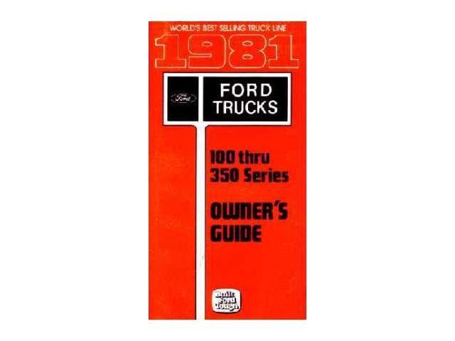 Ford truck user manuals #4
