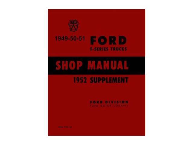 1950 Ford pickup shop manual #8