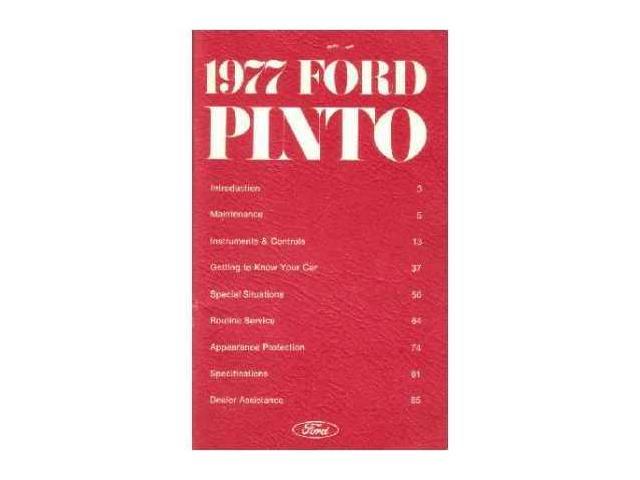 Ford pinto repair book #3