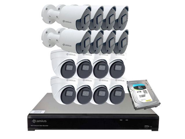 PoE 16 Camera Security System, 2 SATA, eSATA