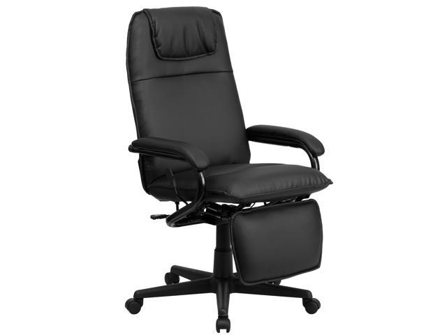 Flash Furniture High Back Black Leather Executive Reclining Office Flash Furniture High Back Black Leather Executive Reclining Office Chair Bt 70172 Bk