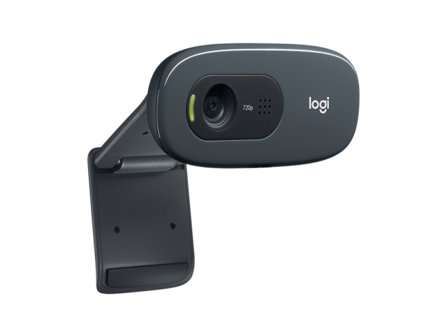 Logitech C270 HD Webcam C270 720P 500W 3MP USB 2.0 Widescreen Video Calling and