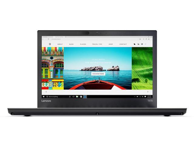 Lenovo ThinkPad T470, 14.0" FHD Laptop 8GB RAM 256GB SSD
