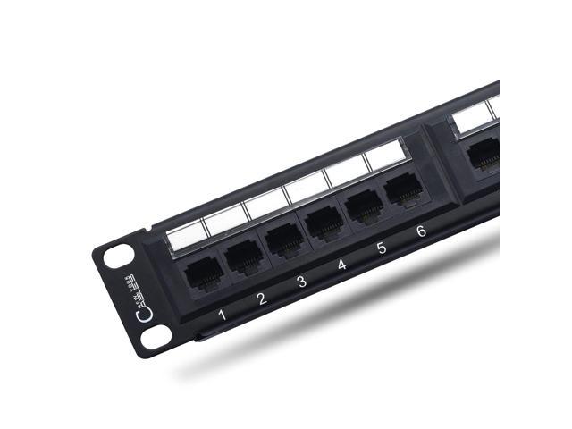 Cat6 Loaded Patch Panel 12, 24 & 48 Port