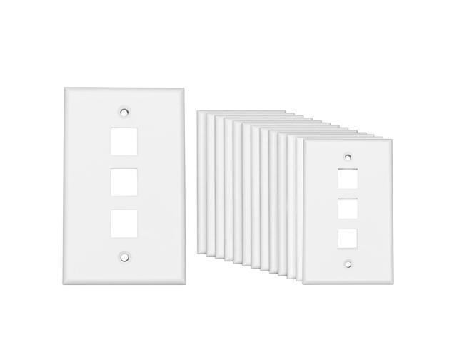10-Pack Wall Faceplate
