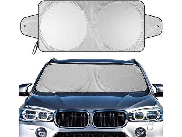 Statue of Liberty and American Flag Design Sunshades Keep Vehicle Cool Protect Your Car from Sun Heat & Glare Best UV Ray Visor Protector 63 X 28.5inch Big Ant Car Windshield Sun Shade 