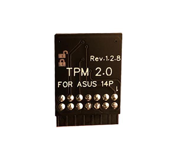 TPM 2.0 Security Module For ASUS Motherboard 14 Pin LPC Card Windows 11