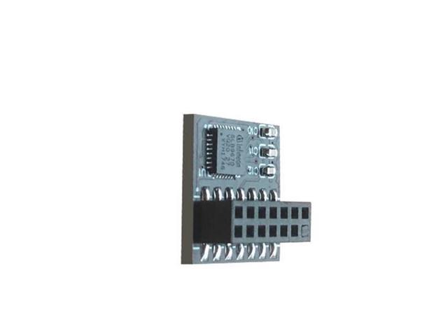 Safety block Motherboard Windows 11 For ASUS TPM 2.0 SPI Card Module 14-1 Pin