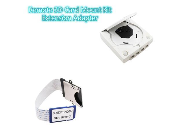 For SEGA Dreamcast GDEMU V5.5/GDEMU V5.15 /5.15B Remote SD Card Mount Kit Extens