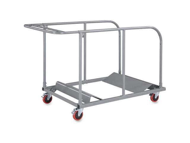 Round Table Cart 32 3 4 X52 X40 25 Charcoal Newegg Com Round Table Cart 32 3 4