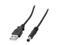 StarTech USB2TYPEM 3 ft. Black USB to Type M Barrel 5V DC Power Cable