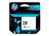 HP 28 Tri color Inkjet Print Cartridge (C8728AN)