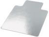 Cleated Chair Mat For Low And Medium Pile Carpet, 45 X 53, Clear