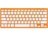 Rocksoul BK 101001OW Orange 10 Function Keys Bluetooth Wireless Slim Keyboard for Apple  Devices