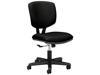 HON 5701GA10T Volt Series Task Chair, Polyester, Black Fabric,Optional height adjustable T arms HON 5795T available