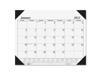 House of Doolittle 124 One Color Refillable Monthly Desk Pad Calendar, 22 x 17