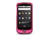 Google Nexus 1 Hot Pink Crystal Rubberized Case