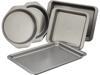 Cake Boss  50028  Basics Nonstick Bakeware 5 Piece Bakeware Set, Gray