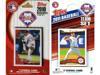 C & I Collectables PHILS211TS MLB Philadelphia Phillies 2 Different Licensed Trading Card Team Sets