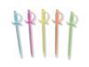 Club Pack of 864 Multi Color Neon Sword Food, Drink or Decoration Party Picks 3"