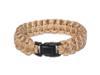 Every Day Carry 9.5" Survival Paracord Bracelet Plastic Release Buckle   Khaki