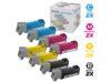 LD © Compatible Dell 2155cn 2150cdn 2150cn 2155cdn Set of 8 Toner Cartridges: 2 Black 331 0719, 2 Cyan 331 0716, 2 Magenta 331 0717 and 2 Yellow 331 0718