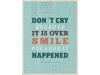 Smile at Past Poster Print by American Flat (12 x 16)